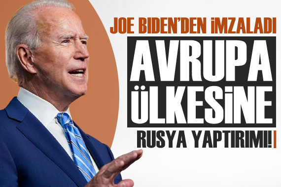 ABD den Avrupa ülkesine Rusya yaptırımı!